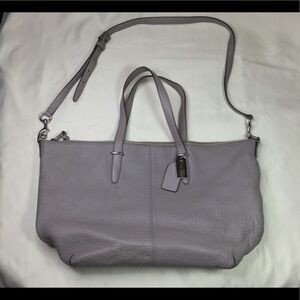 Coach Bleecker Pebble Leather Satchel 27930